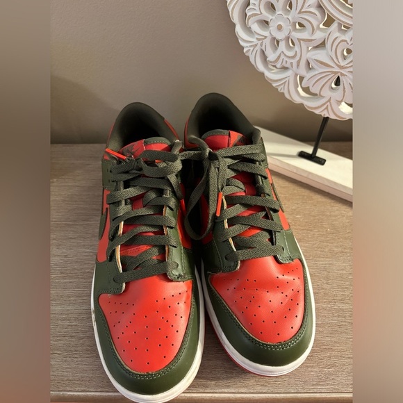 Nike Dunk Low Mystic Red/ Cargo Khaki - Picture 2 of 9